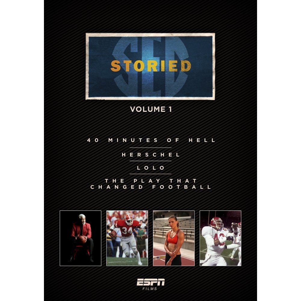 ESPN SEC Storied Vol. 1 (DVD) Lolo Jones Nolan Richardson Herschel Walker