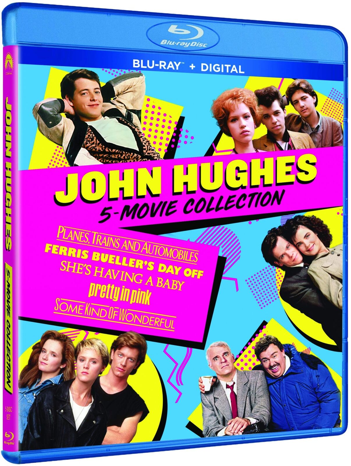 John Hughes 5-Movie Collection (Blu-ray + Digital) (Blu-ray) Matthew Broderick