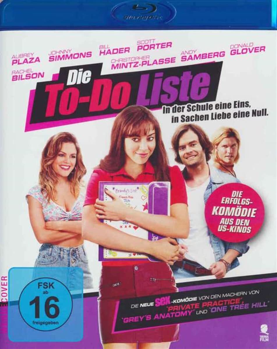 Die To-Do Liste [Blu-ray] (Blu-ray) Rachel Bilson Aubrey Plaza Connie Britton