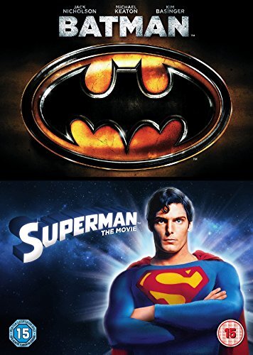 Batman And Superman Double Pack (DVD) Christopher Reeve Jack Nicholson
