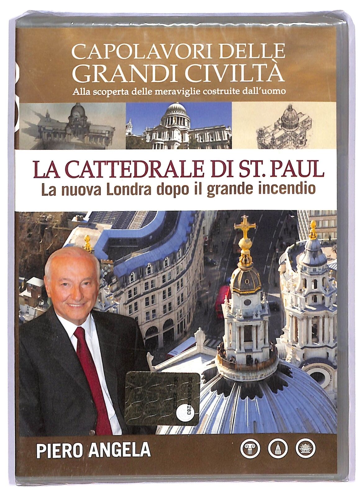 La Cattedrale Di St.paul Di Piero Angela Vol.22 DVD Editoriale