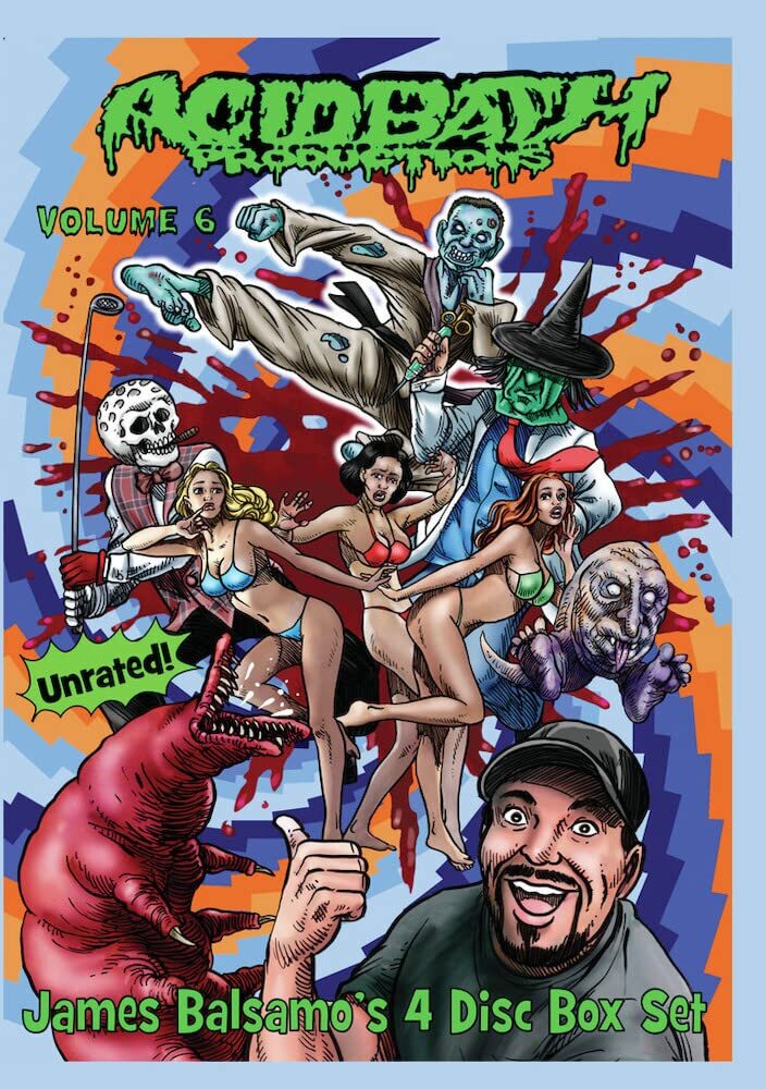 Acid Bath Productions, Volume 6 (DVD) James Balsamo Robby Krieger Joe Estévez