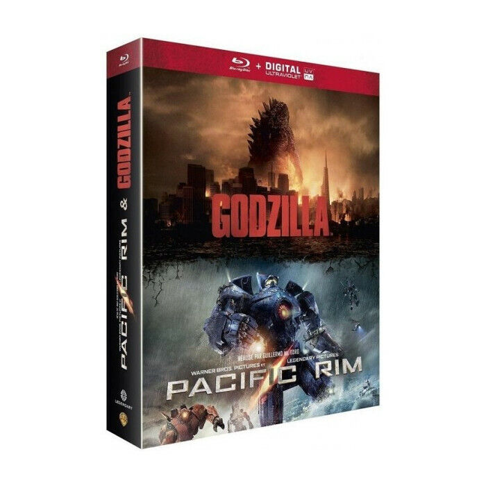 Godzilla + Pacific Rim Cofanetto Blu-Ray Nuova