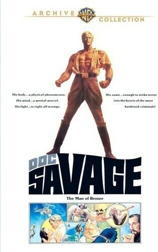 Doc Savage: Man Of Bronzo DVD (1975) - Ron Ely, Paul Gleason, Darrell Zwerling