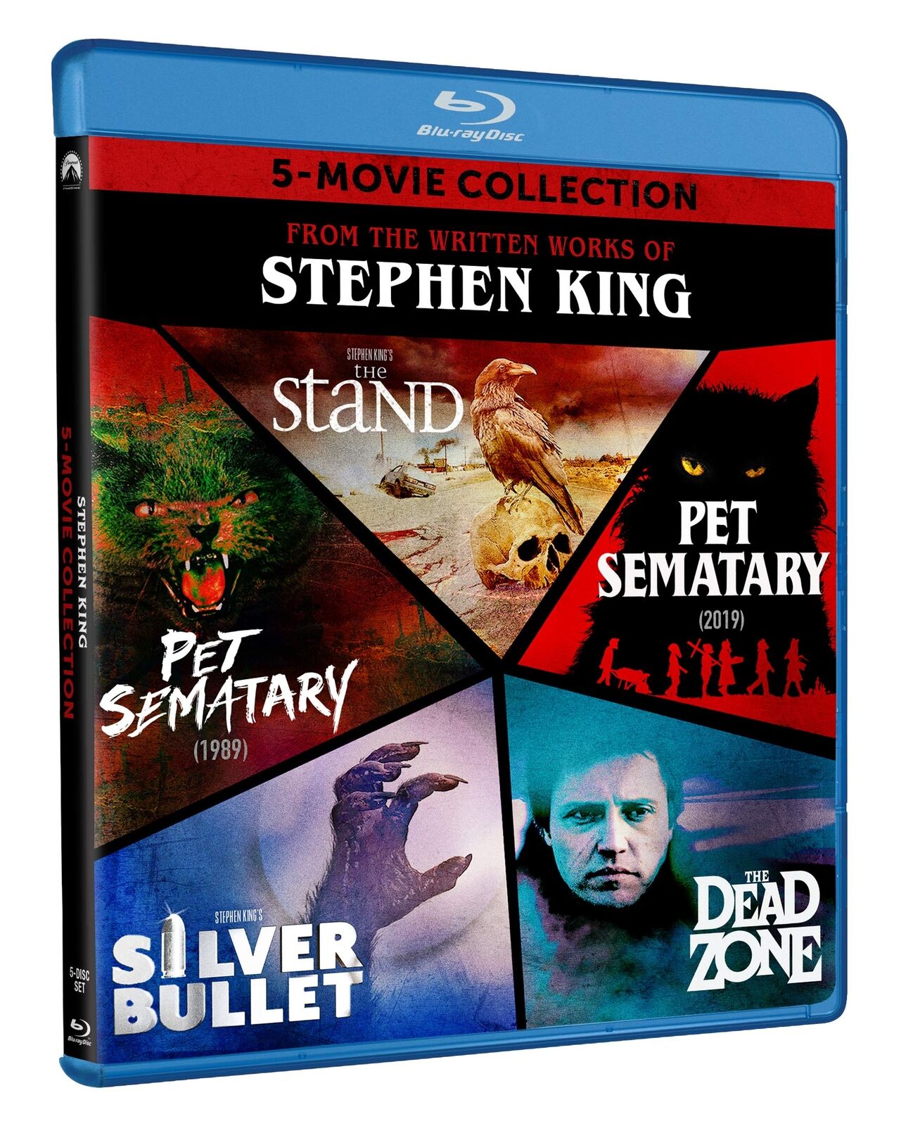 Stephen King 5-Movie Collection (Blu-ray) Fred Gwynne John Lithgow