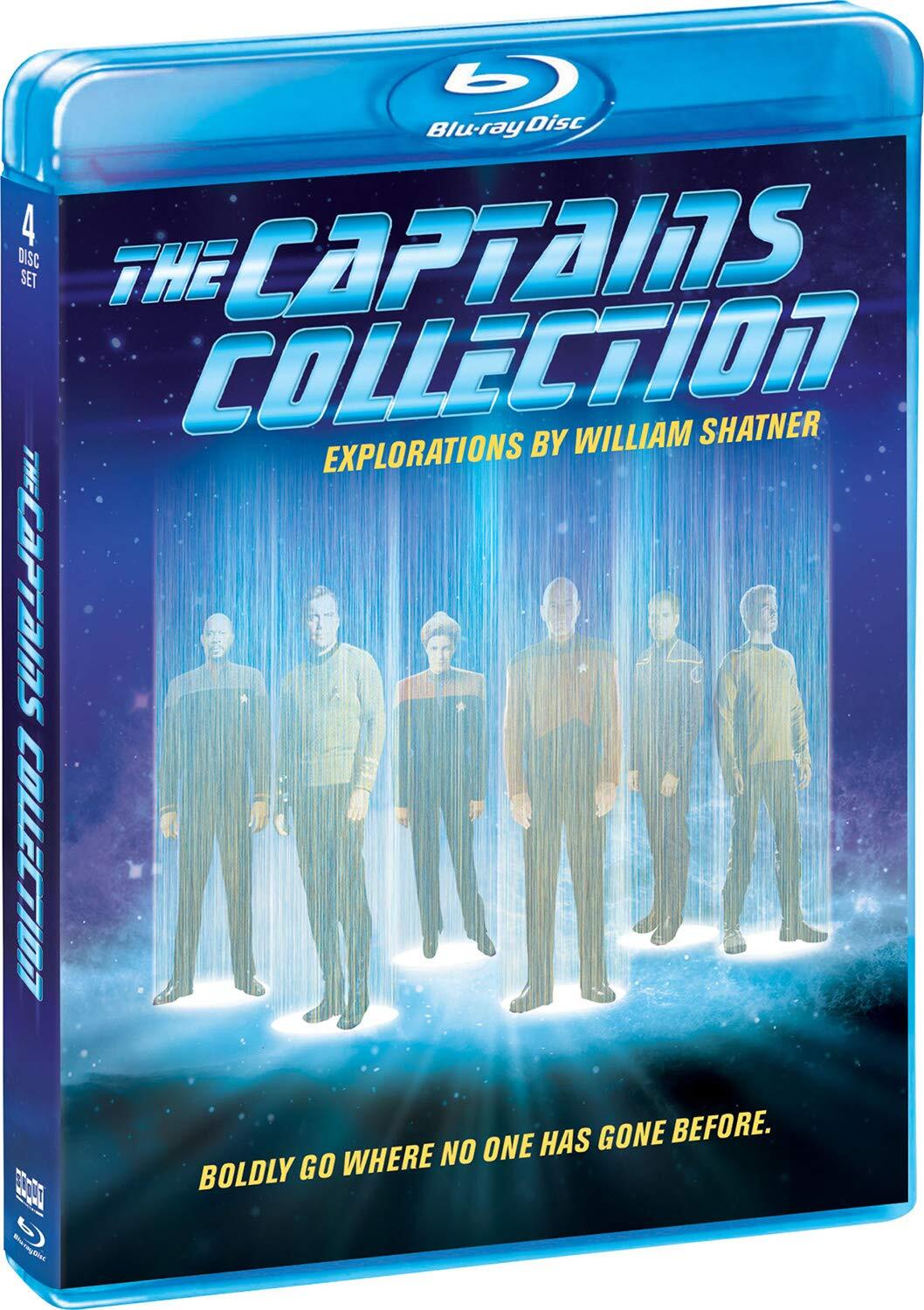 The Captains Collection (Blu-ray) William Shatner Patrick Stewart Avery Brooks