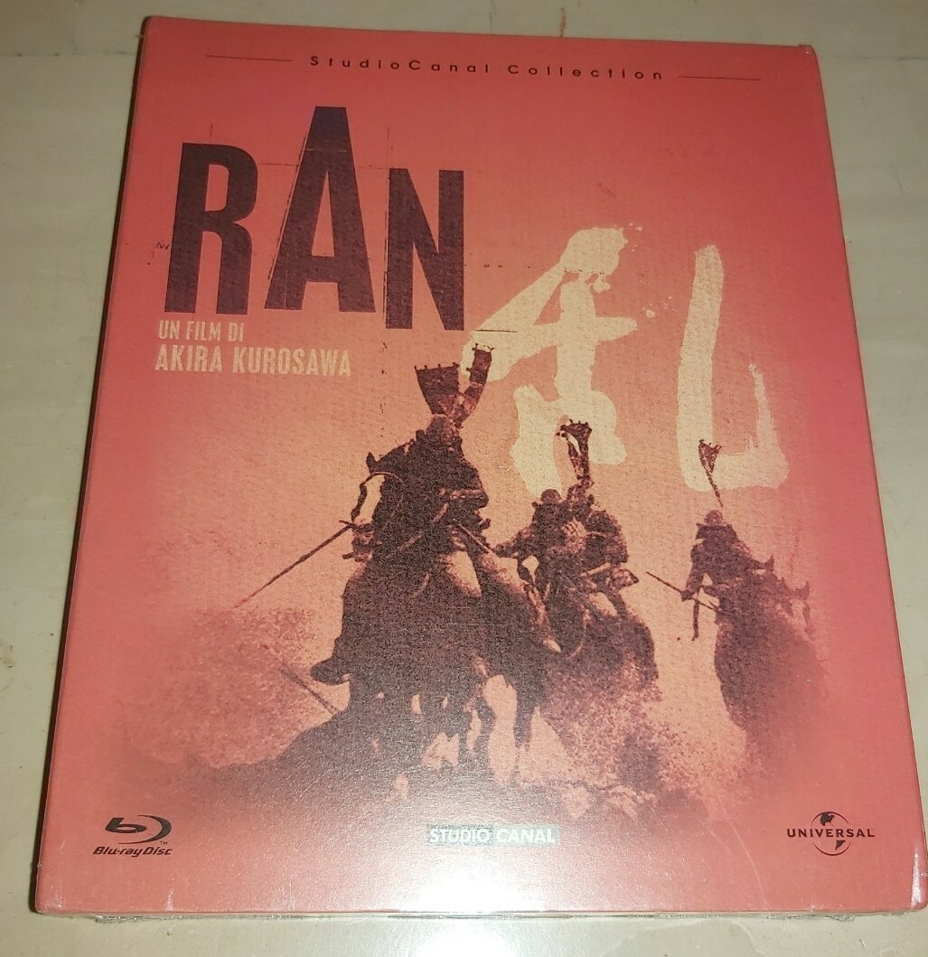 BLU RAY RAN DI AKIRA KUROSAWA NUOVO E SIGILLATO FUORI CATALOGO DIGIPACK