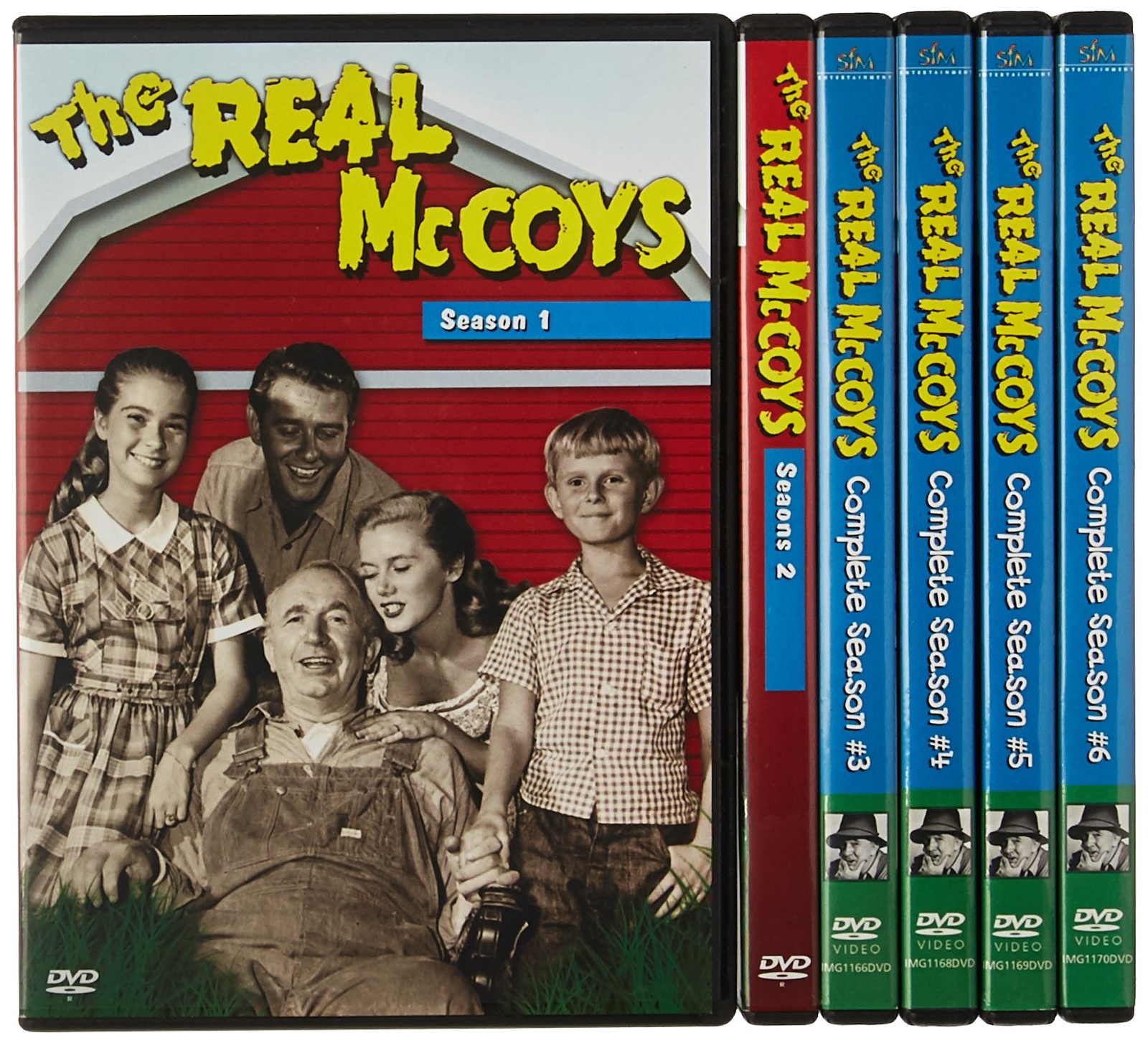 Real McCoys Complete Series (DVD) Andy Clyde Lydia Reed Michael Winkelman