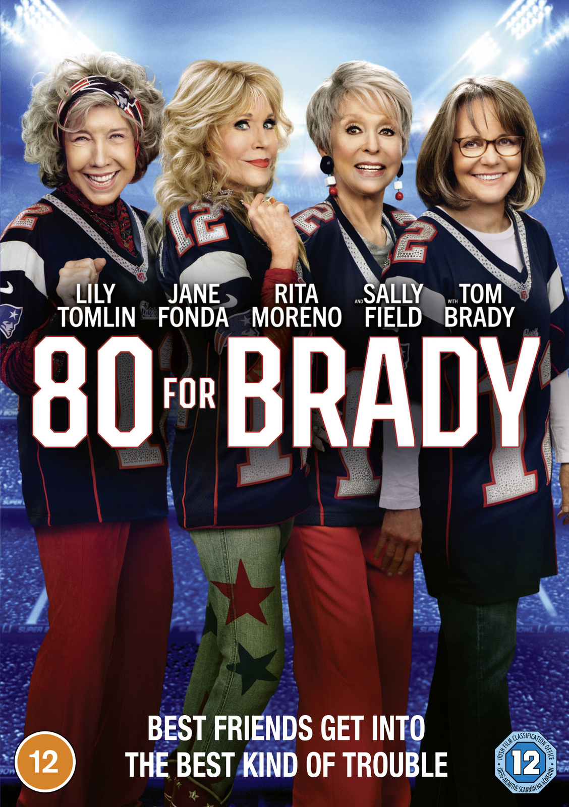 80 for Brady (DVD) Harry Hamlin Rob Corddry Rob Gronkowski Tom Brady Guy Fieri