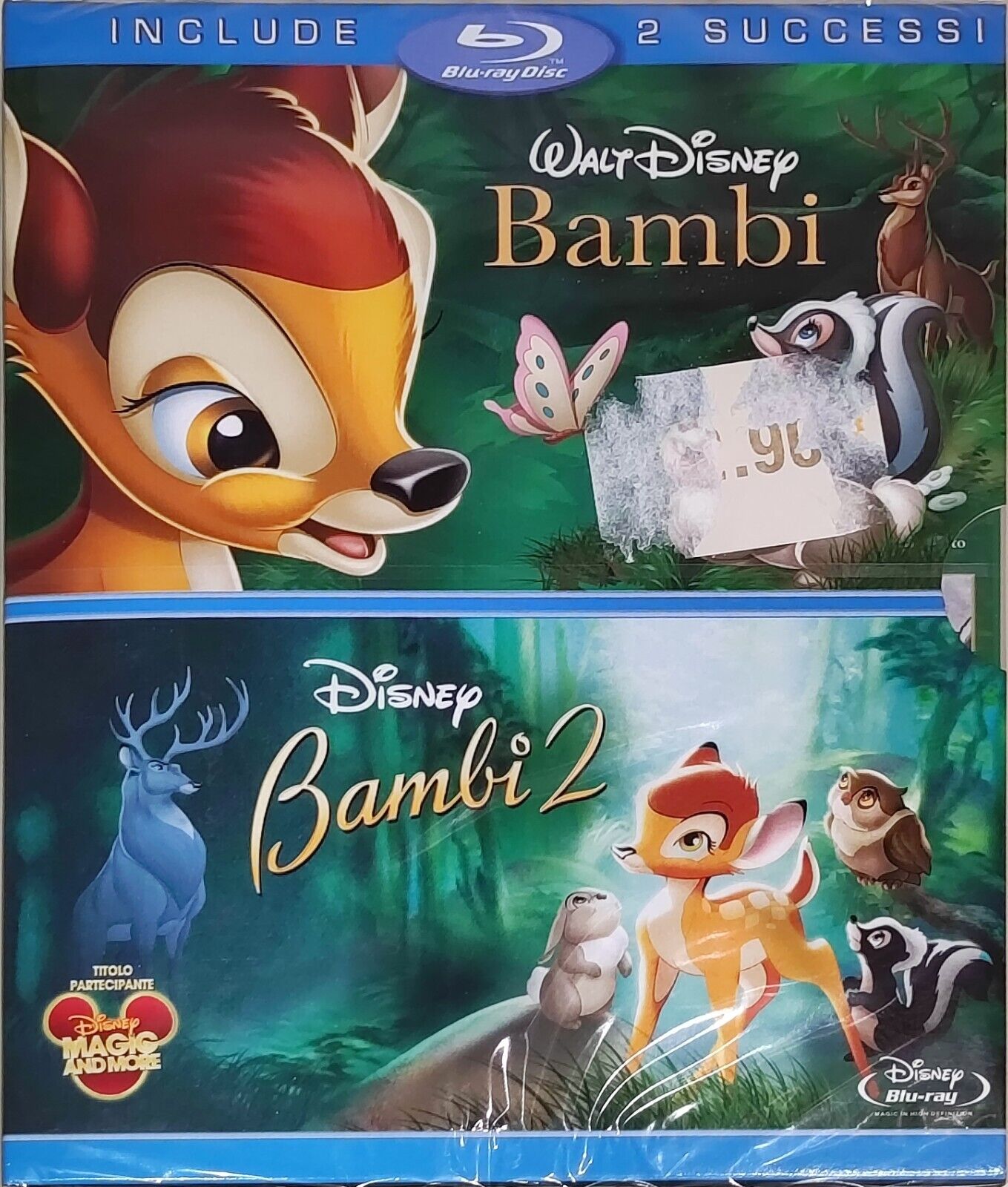 BAMBI + BAMBI 2 – BOX EDIZIONE SPECIALE – ITA – ENG – BLU-RAY