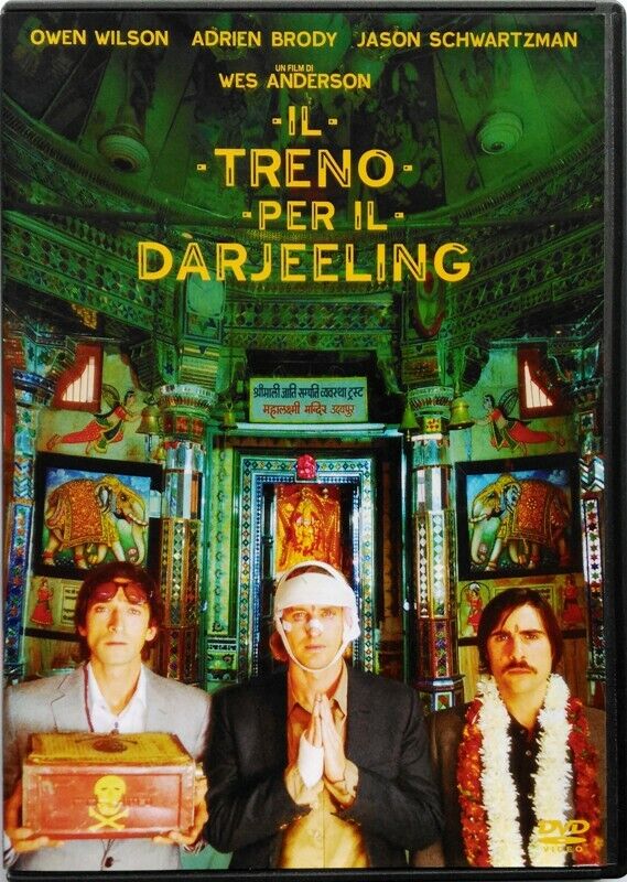 Dvd Il Treno per il Darjeeling di Wes Anderson 2007 Nuovo