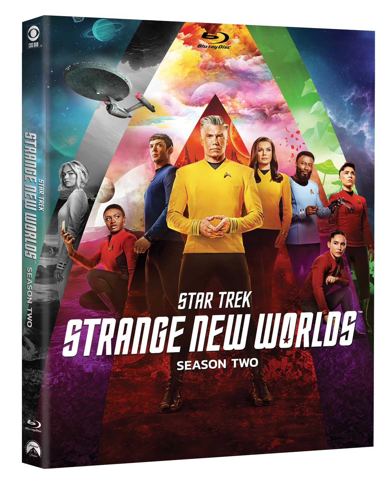 Star Trek: Strange New Worlds - Season Two (Blu-ray) Anson Mount Rebecca Romijn