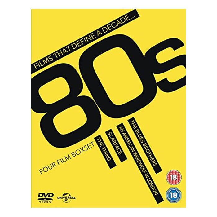 Film That Define a Decade' 80S Cofanetto DVD Nuova