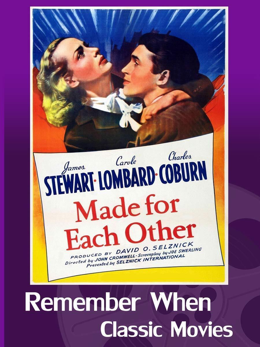 Made For Each Other (DVD) Carole Lombard Charles Coburn James Stewart