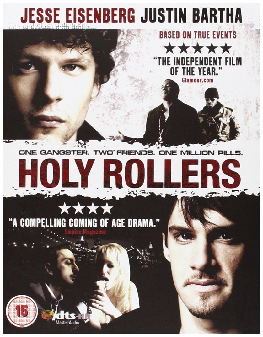 Holy Rollers (Blu-ray) Jesse Eisenberg Justin Bartha Danny A. Abeckaser
