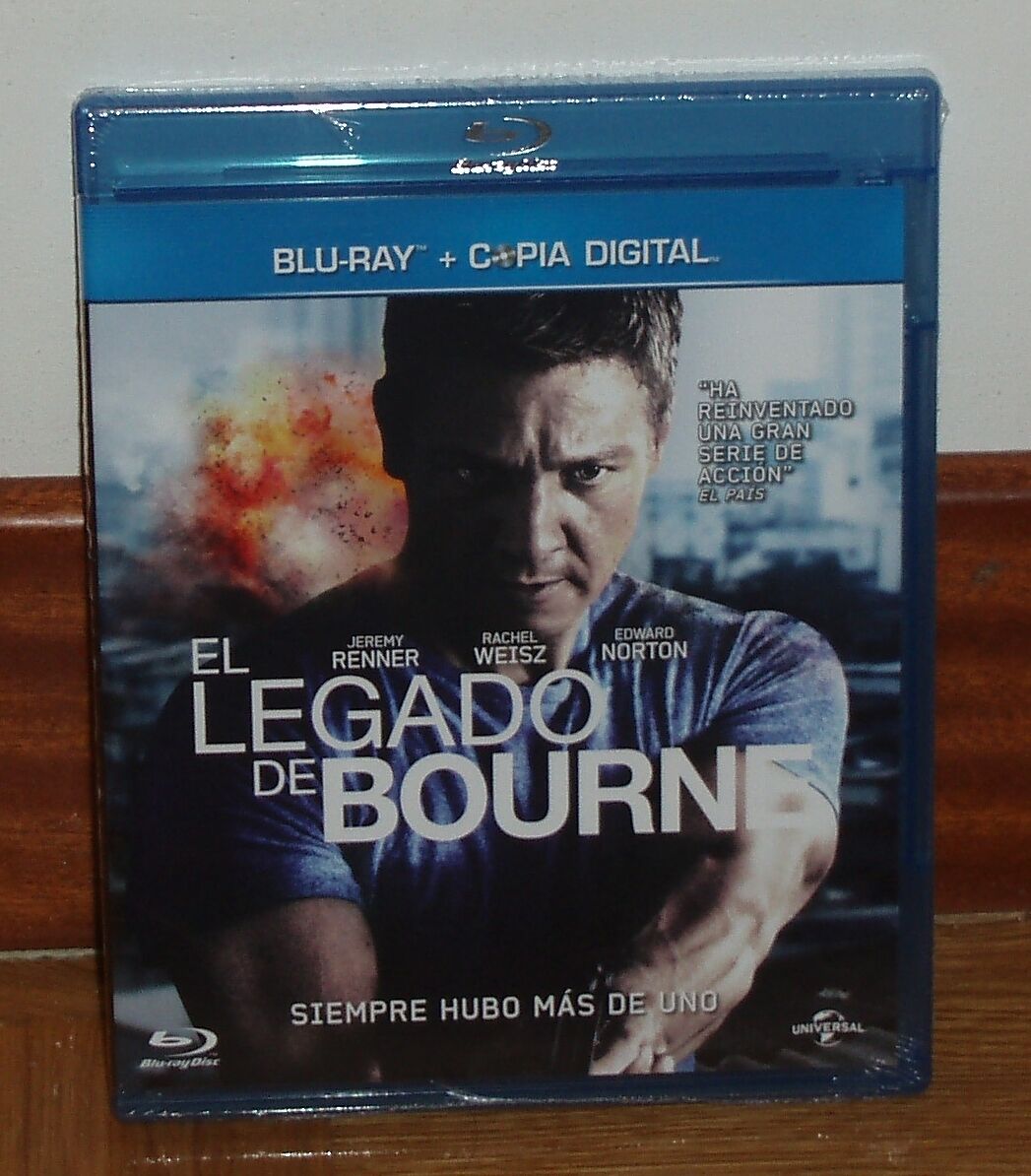 Il Legacy De Bourne, Il Bourne Legacy-Blu-Ray-Nuevo-Precintado-Accion-Aventuras