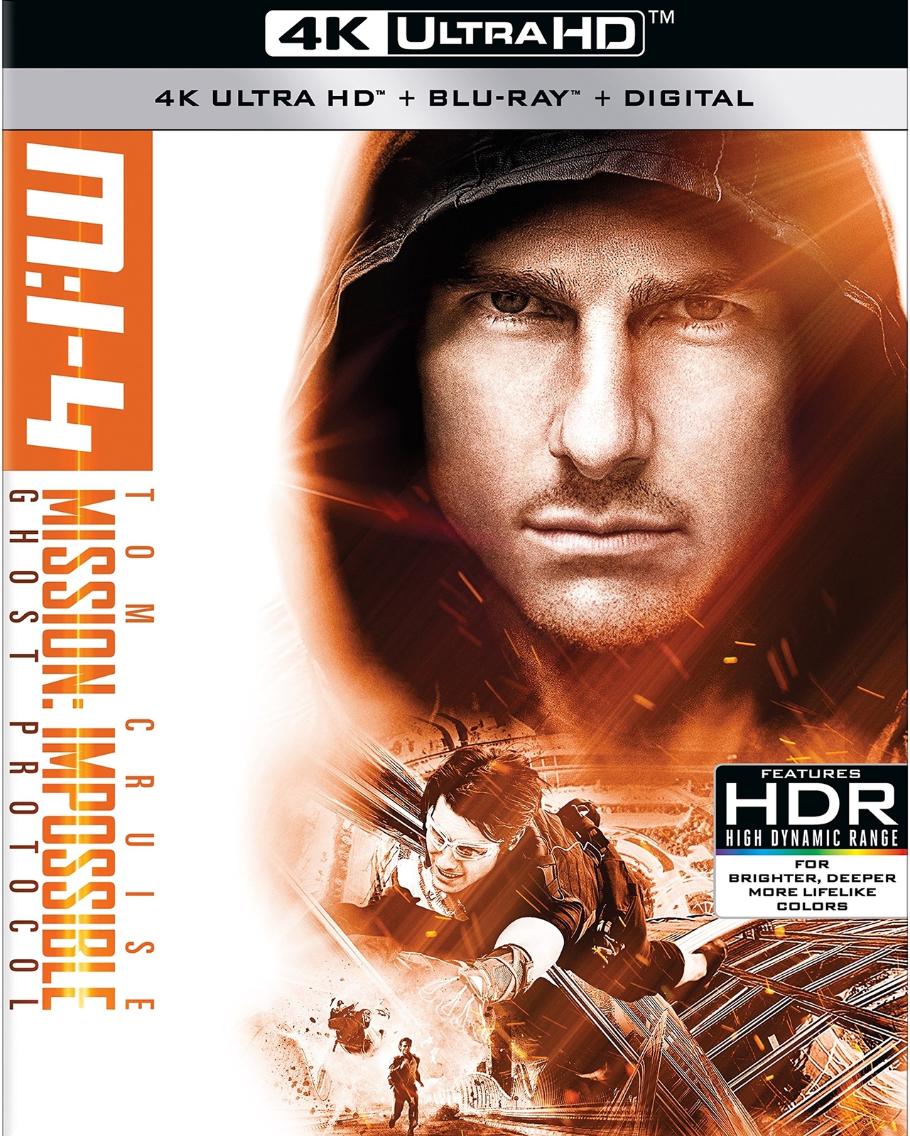 Mission: Impossible - Ghost Protocol (4K UHD + Blu-ray + Digita (4K UHD Blu-ray)