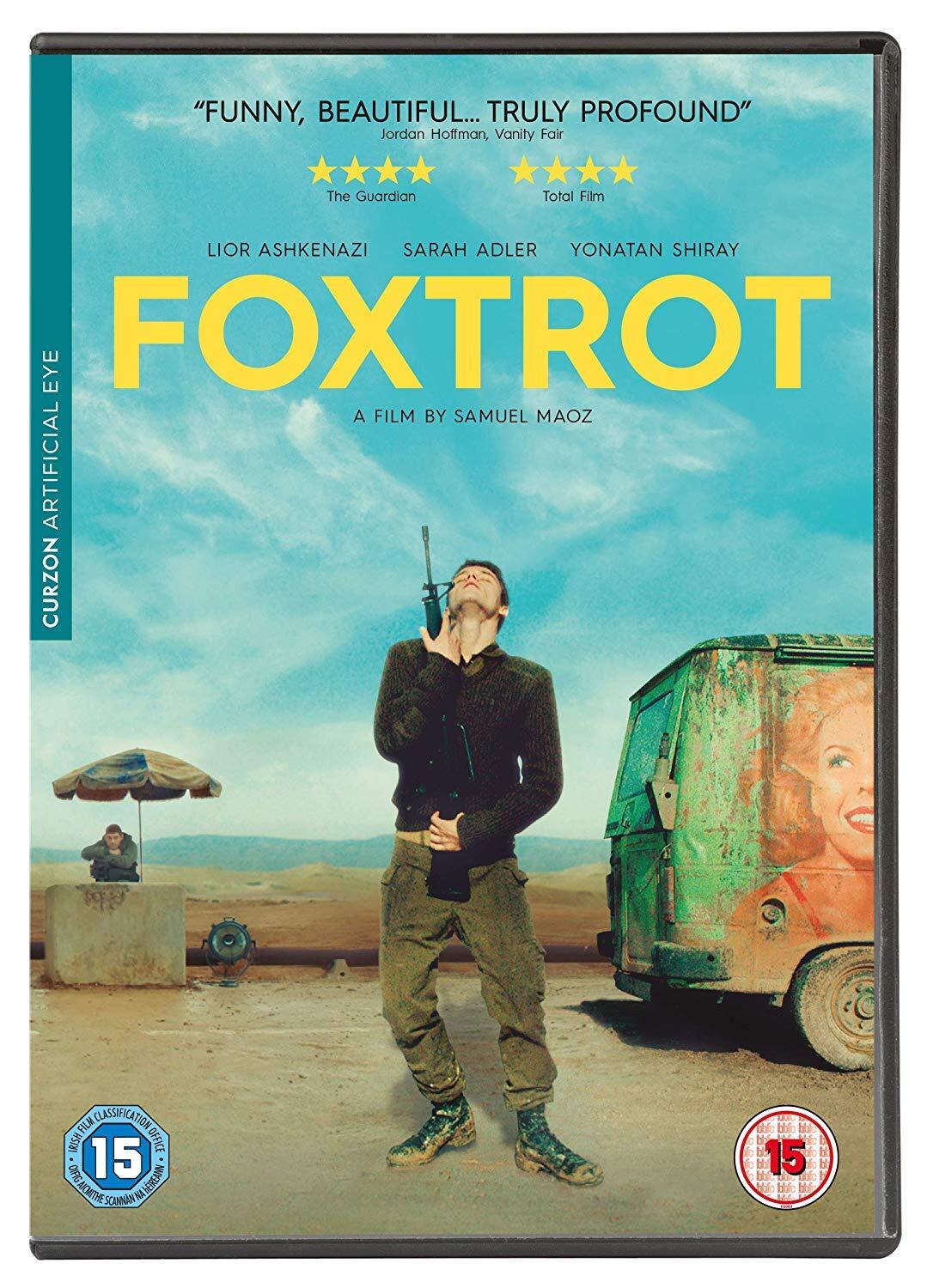 Foxtrot (DVD) Lior Ashkenazi Sarah Adler Yonaton Shiray Shira Haas