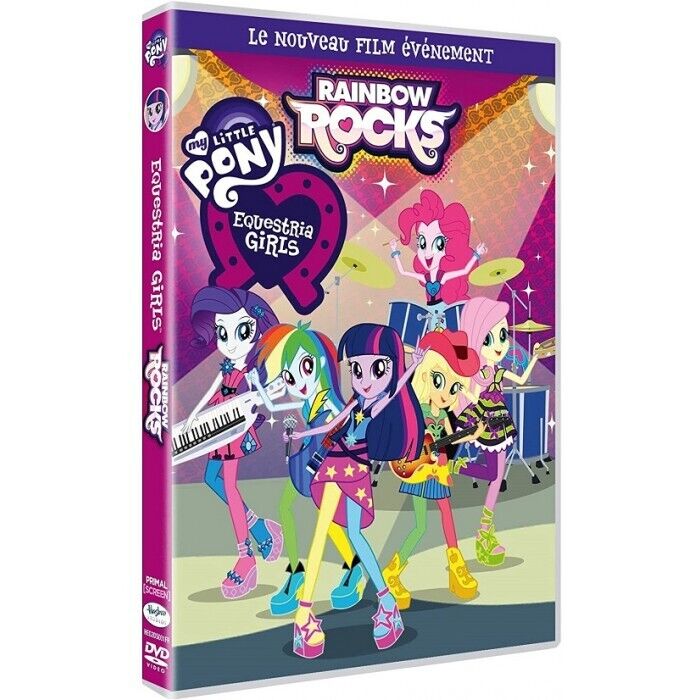 My Little Pony Equestria Girls Rainbow Rocks Il Film DVD Nuova
