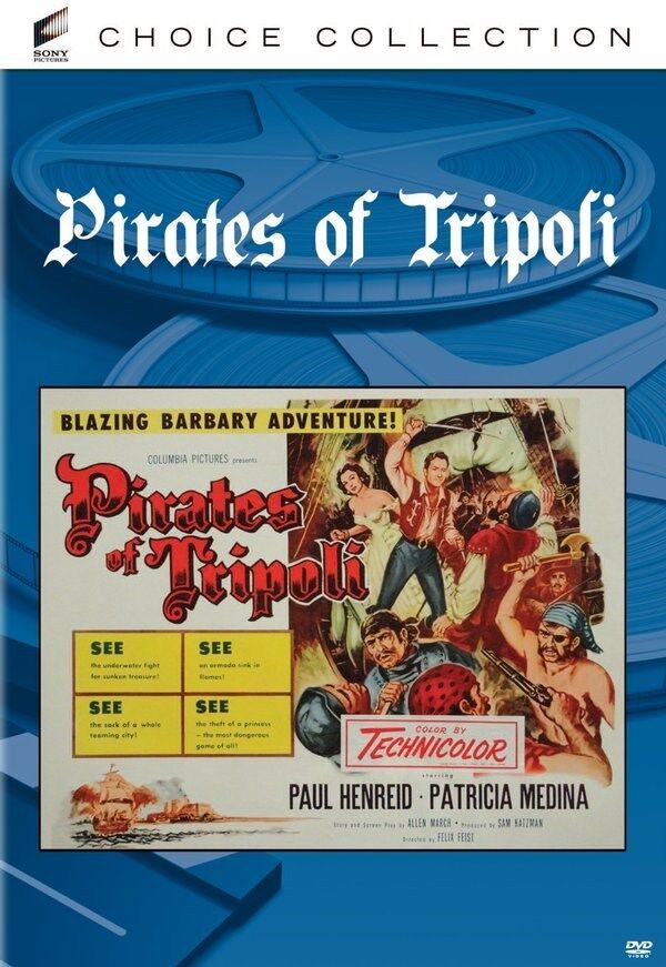 Pirati Di Tripoli DVD (1954) - Lillian Bond, Patricia Medina, Paul Henreid
