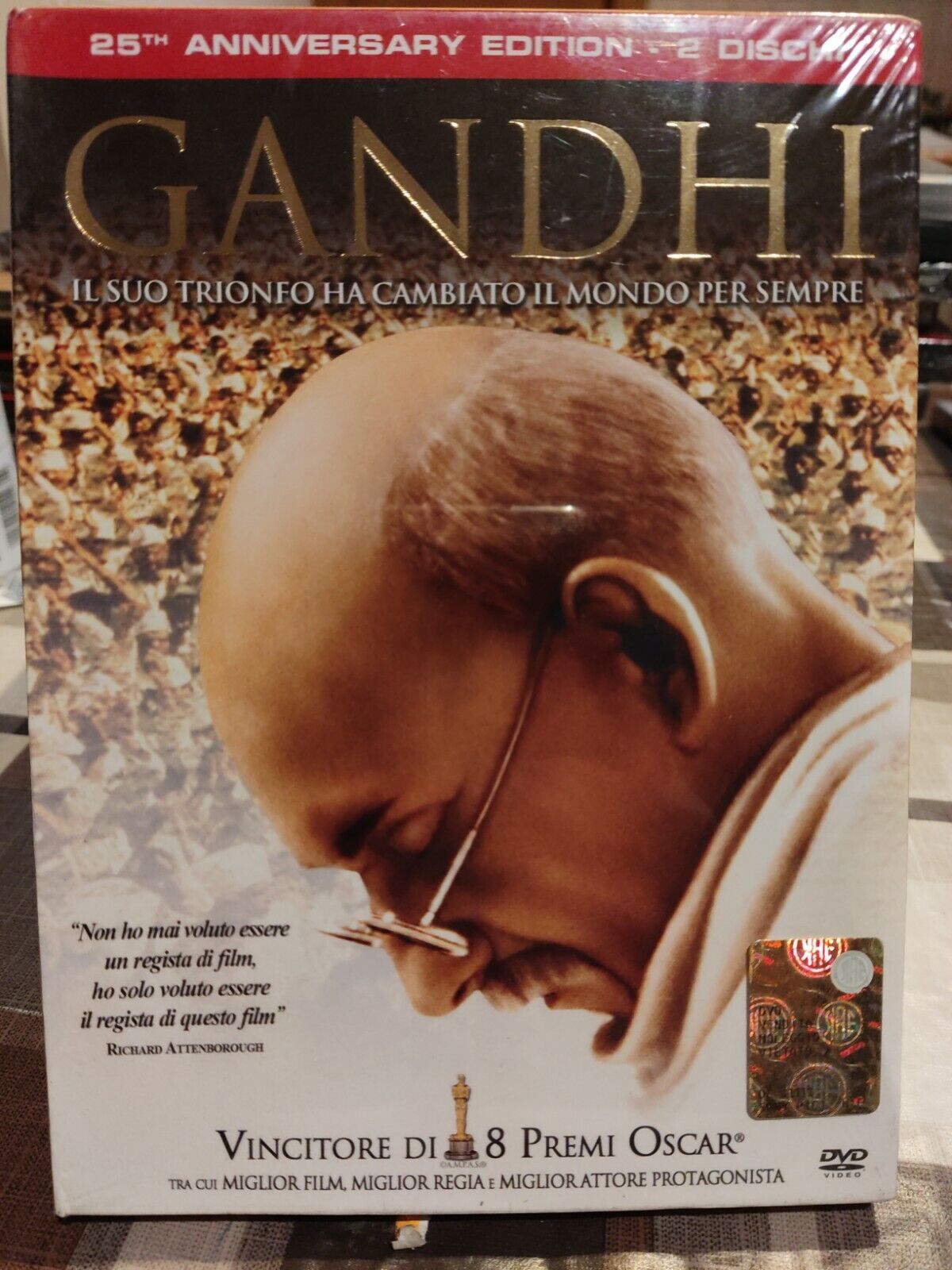 Gandhi - Edizione 25° Anniversario (2 DVD) digipack fuori catalogo sigillato