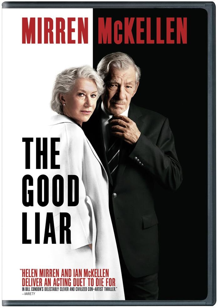 The Good Liar (DVD) Helen Mirren Ian McKellen Russell Tovey