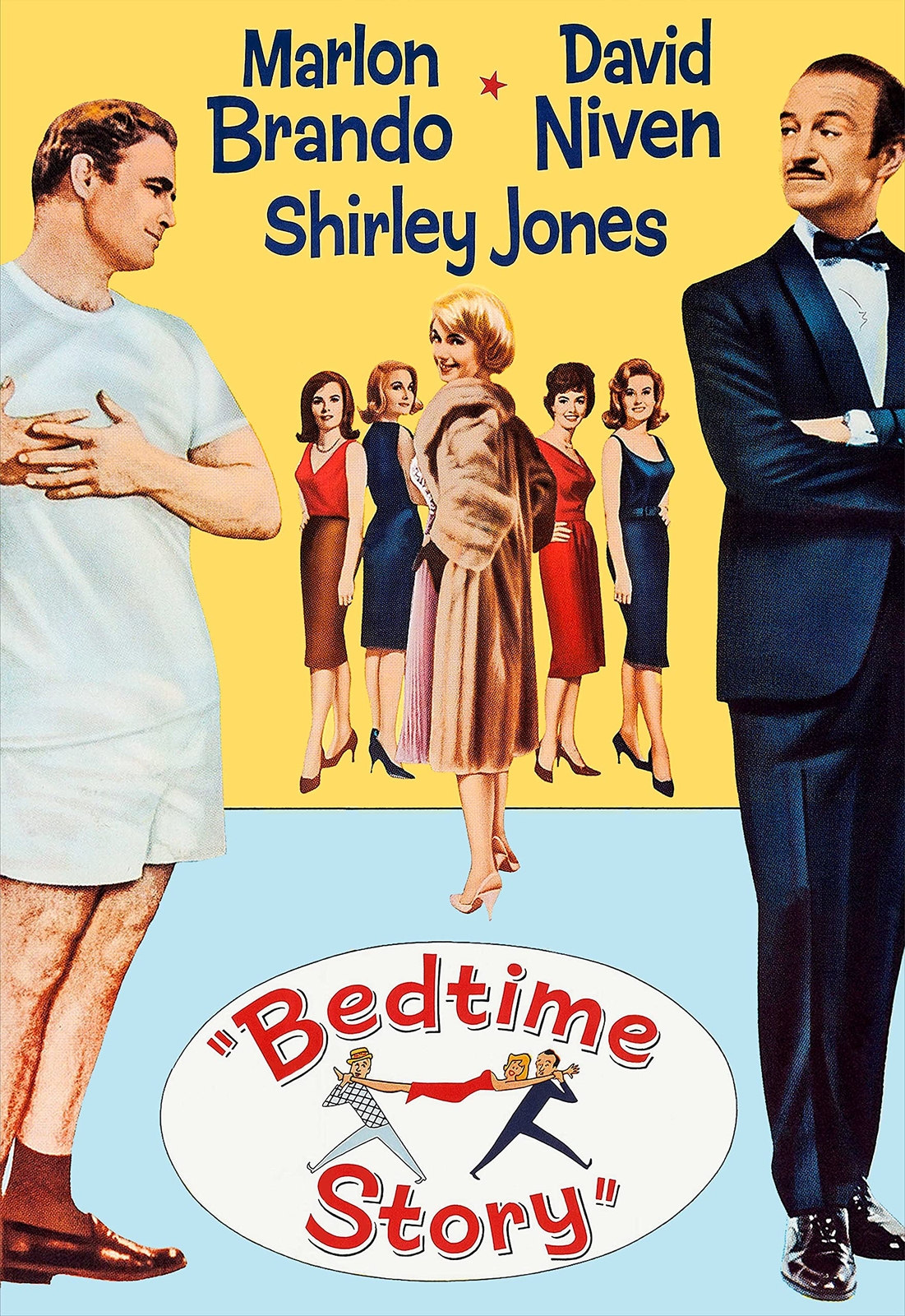 Bedtime Story (DVD) Marlon Brando David Niven Shirley Jones Marie Windsor