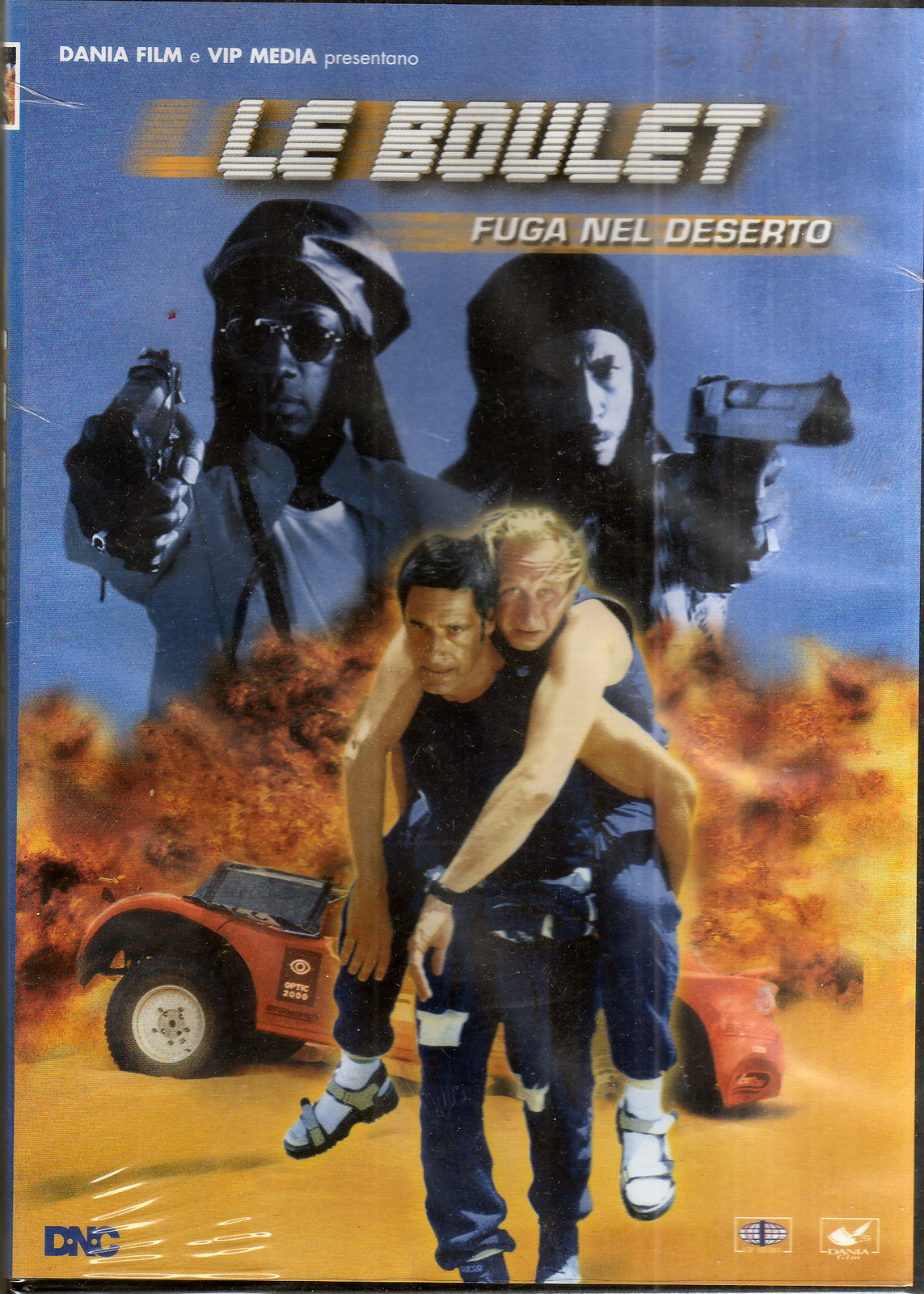 LE BOULET - FUGA NEL DESERTO -DI BERBERIAN E FORESTIER - DVD NUOVO