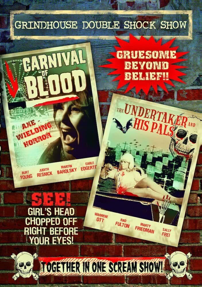Grindhouse Double Shock Show: Carnival of Blood (1970) / The Undertaker An (DVD)