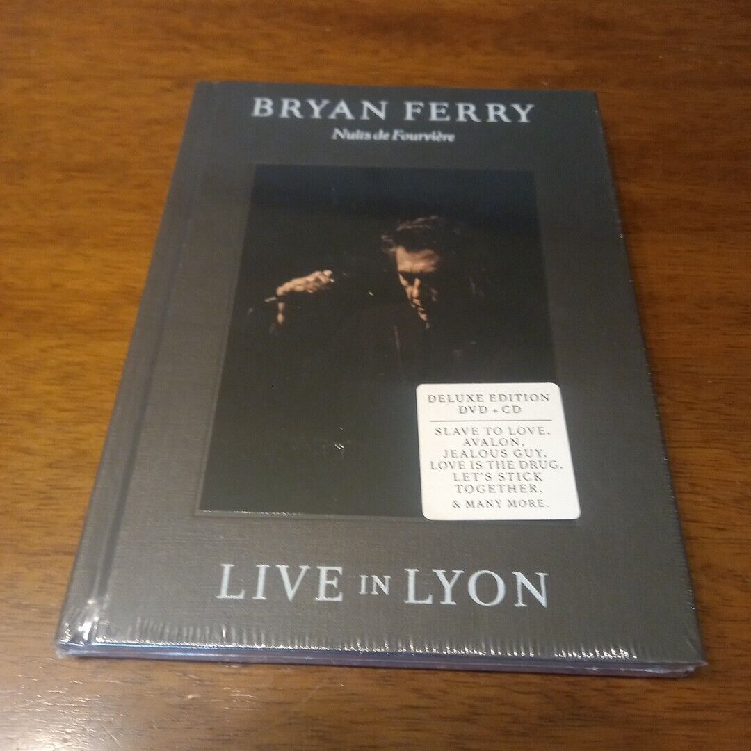 Box Set: Bryan Ferry :  Nuits de Fourviere Live In Lyon  Book+dvd+CD Nuovo