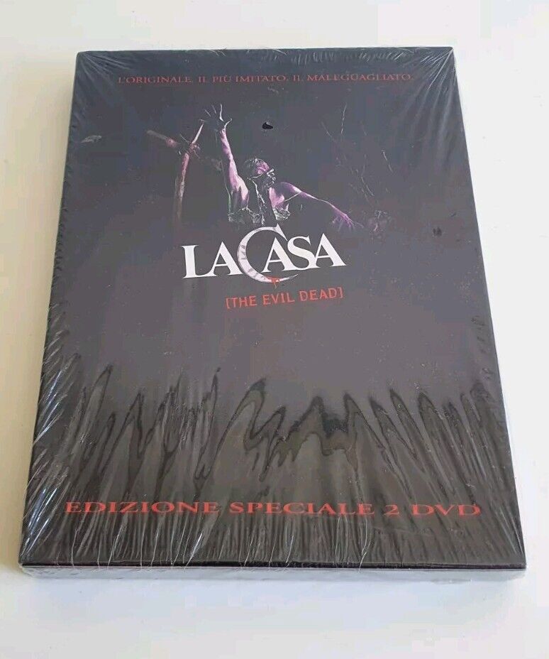 LA CASA - THE EVIL DEAD - DVD SIGILLATO BOX DIGIPACK 2 DVD *NUOVO*