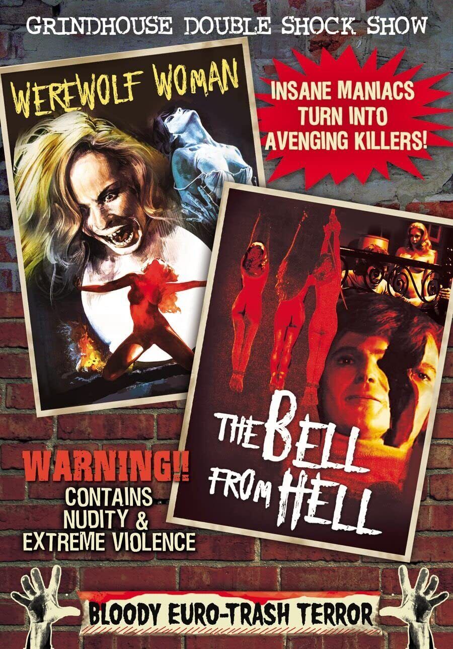 Grindhouse Double Shock Show: Werewolf Woman (1976) / Bell from Hell (1973 (DVD)