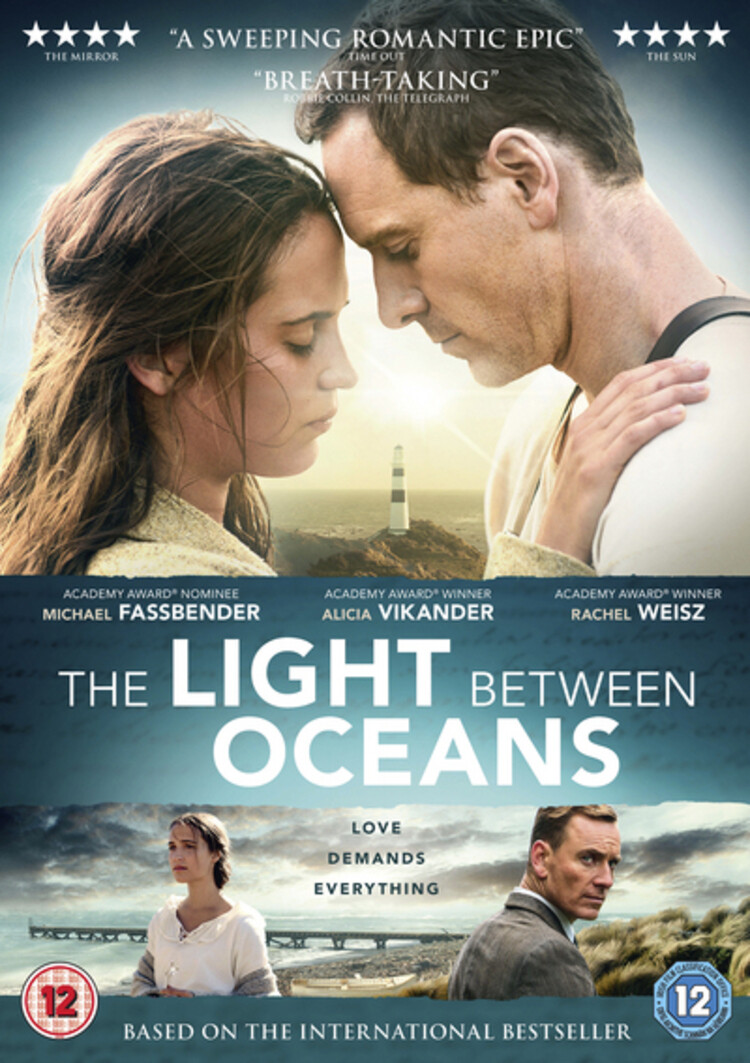 The Light Between Oceans (DVD) Emily Barclay Leon Ford Caren Pistorius