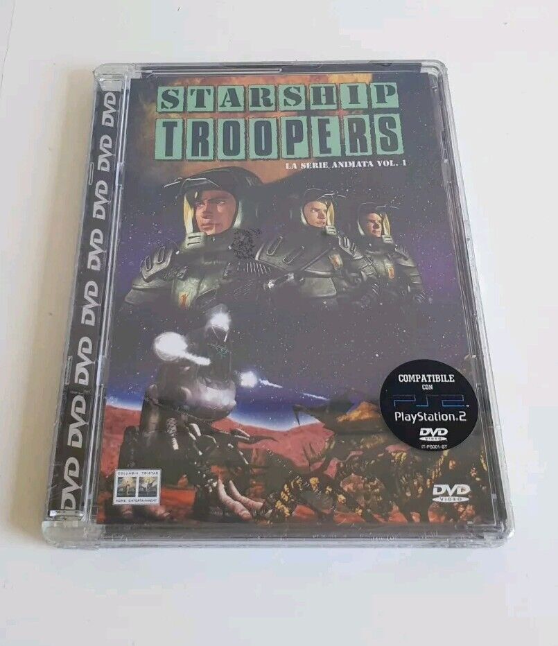 STARSHIP TROOPERS LA SERIE ANIMATA vol.1 DVD JEWEL BOX  NUOVO SIGILLATO