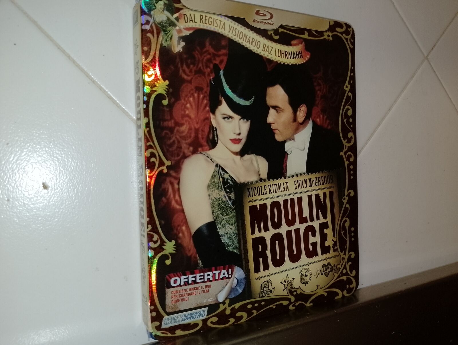 Moulin Rouge SlipCase Blu Ray + Dvd Nuovo