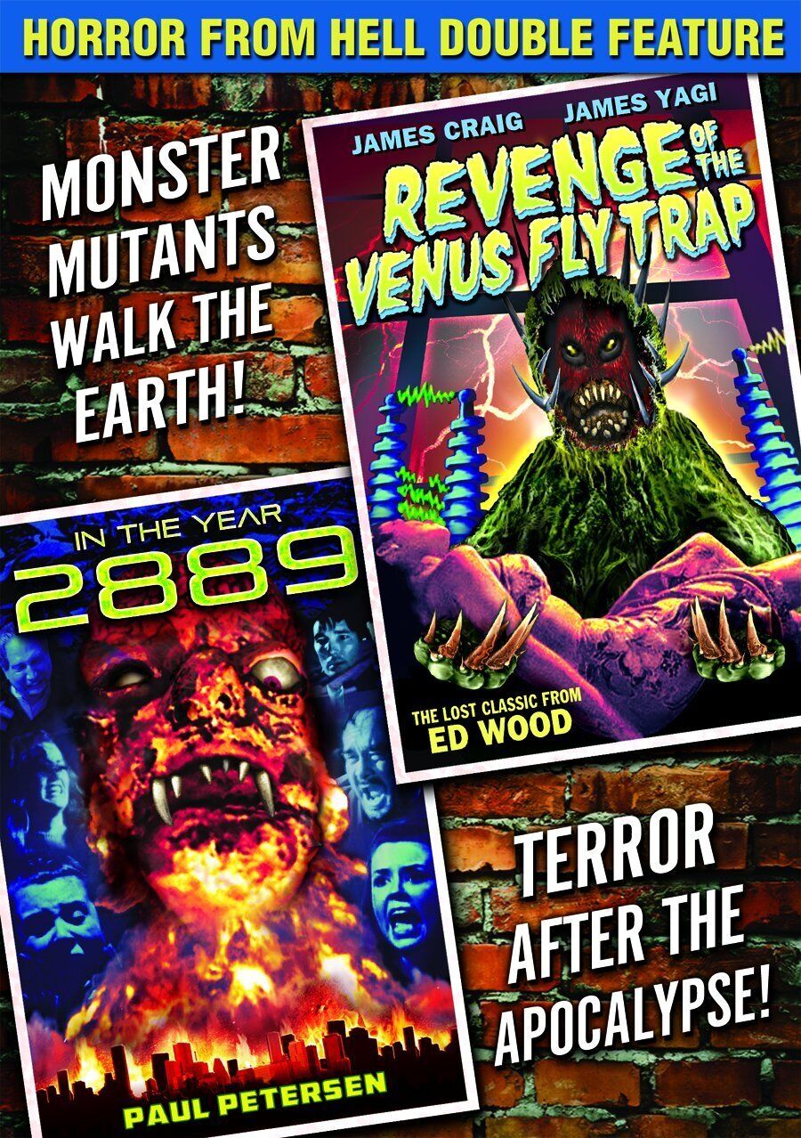 Horror from Hell Double Feature : Revenge of the Venus Fly Trap (1970) / I (DVD)