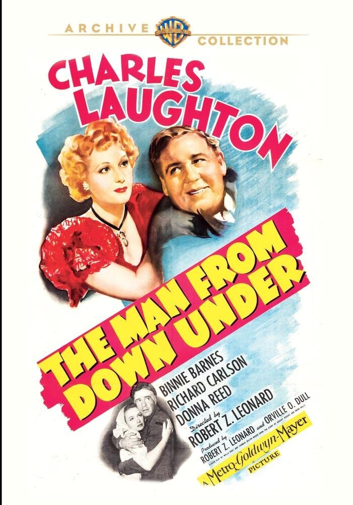 The Man From Down Under (DVD) Stephen McNally Binnie Barnes Charles Laughton