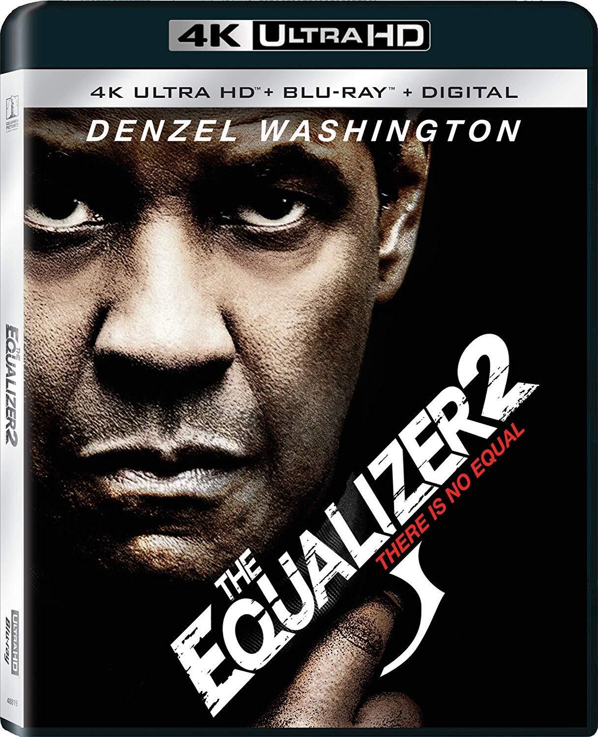 The Equalizer 2 (4K UHD Blu-ray) Denzel Washington Pedro Pascal Ashton Sanders
