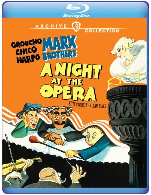 A Night at the Opera (Blu-ray) Allan Jones Chico Marx Groucho Marx Harpo Marx