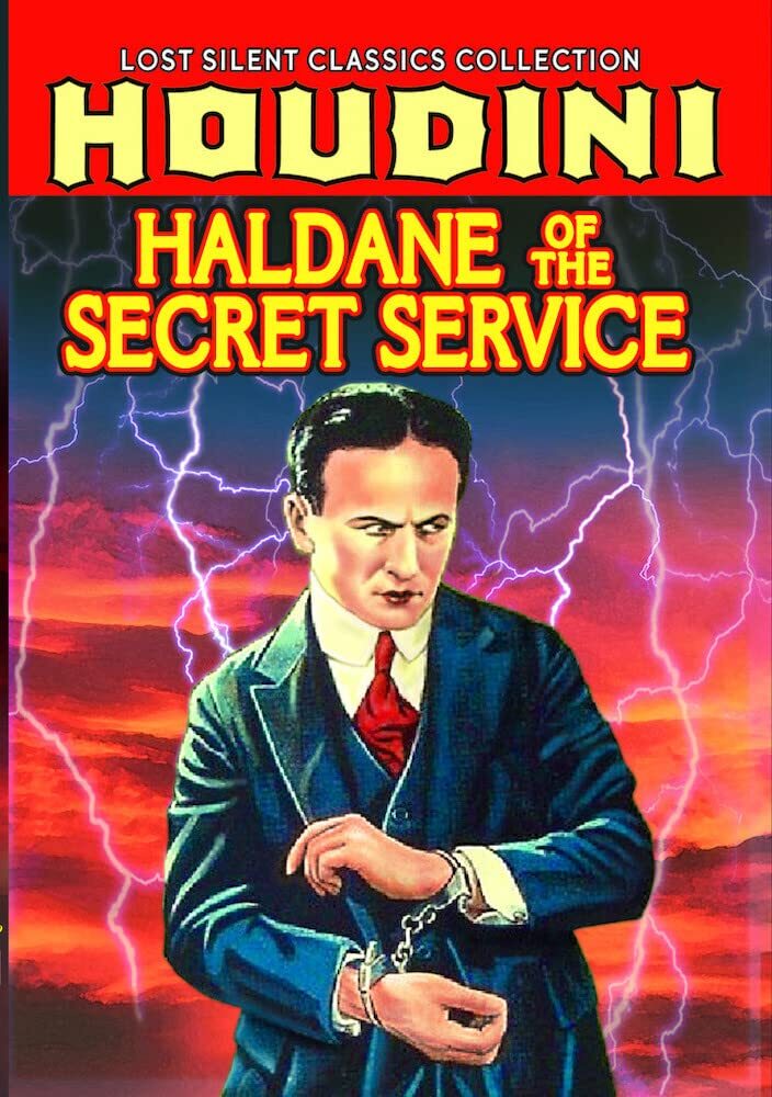 Haldane of The Secret Service (Silent) (DVD) Harry Houdini
