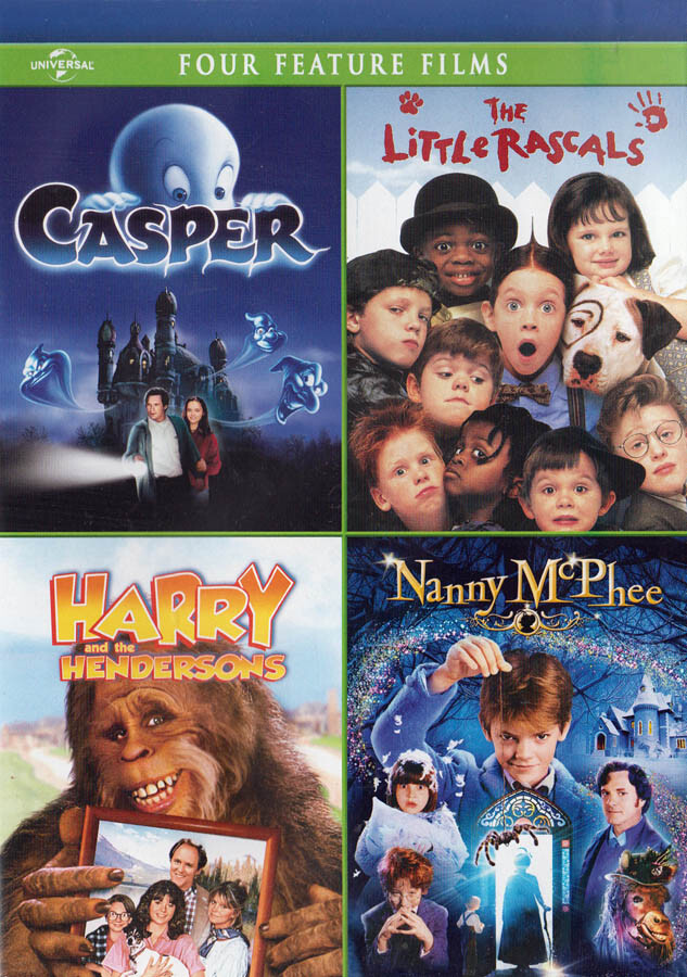 Casper/Little Rascals / Harry And The Henderso Nuovo DVD