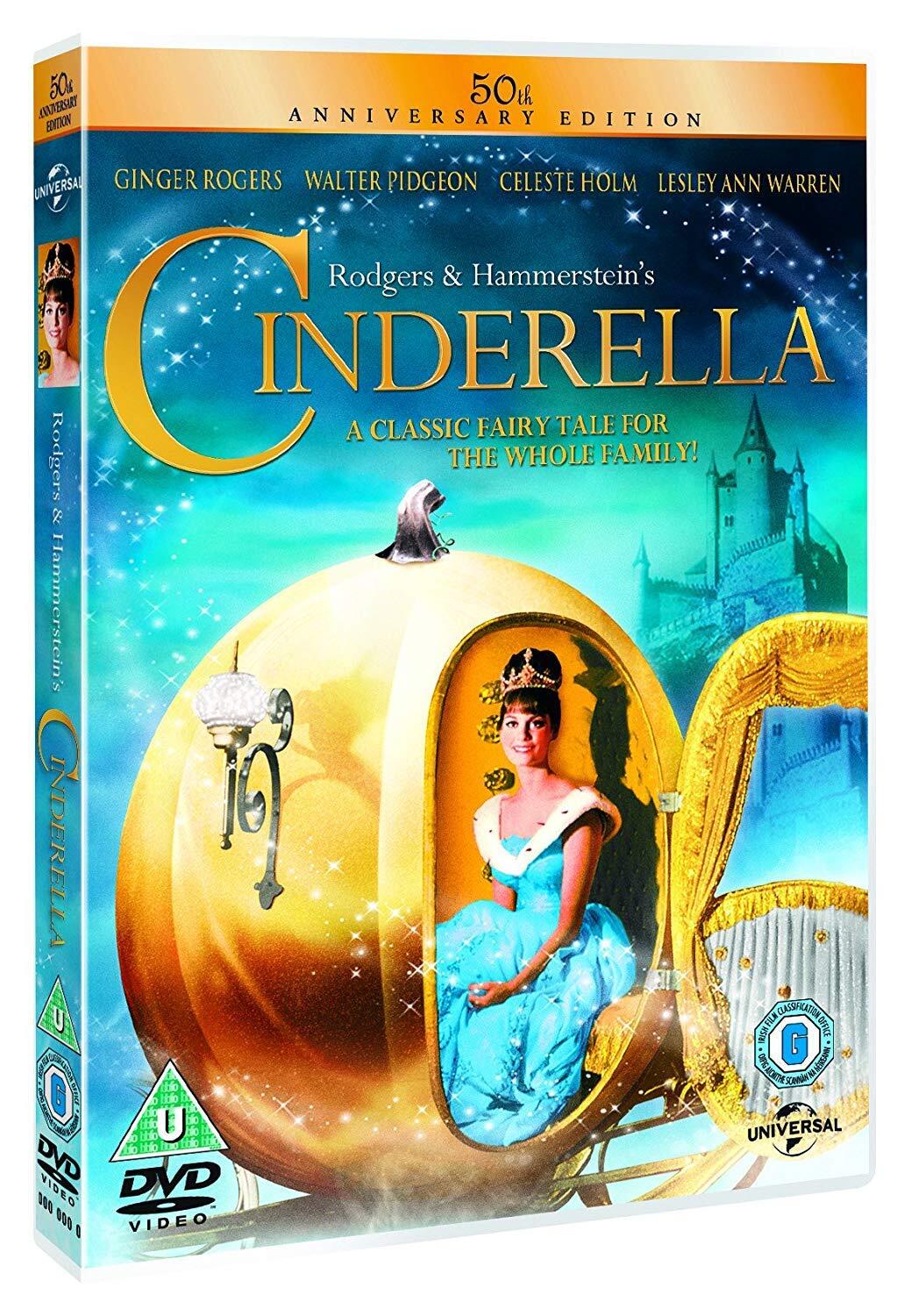 Cinderella (DVD) Ginger Rogers Walter Pidgeon Celeste Holm Lesley Ann Warren
