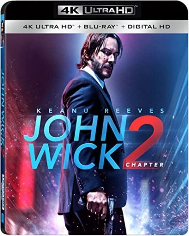 John Wick: Chapter 2 - 4K Ultra Hd (4K UHD Blu-ray) Keanu Reeves John Leguizamo