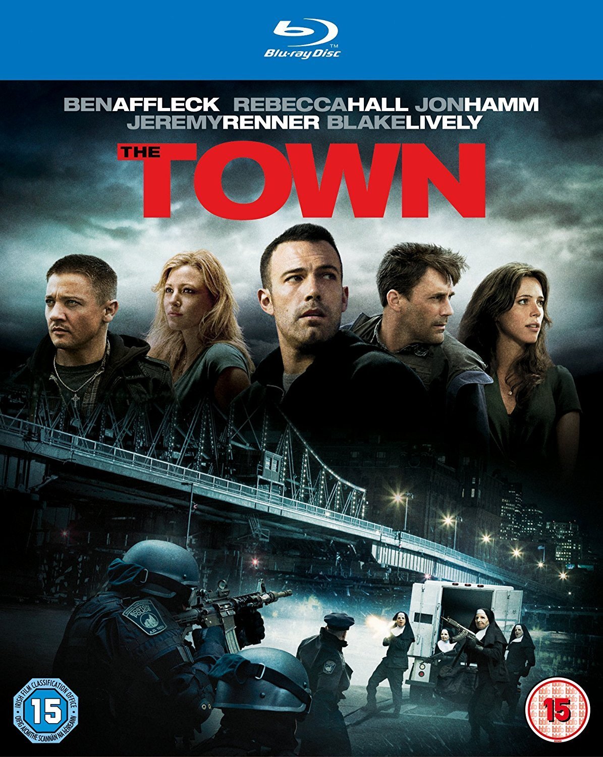 The Town (Blu-ray) Ben Affleck Blake Lively Jeremy Renner Jon Hamm Rebecca Hall