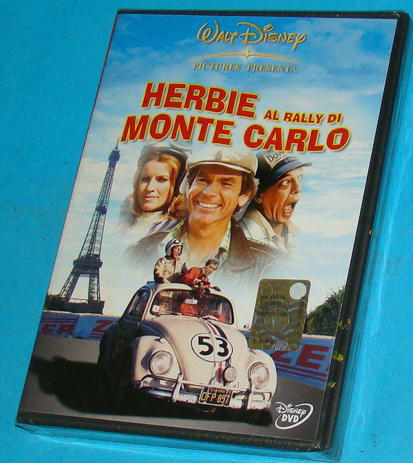 Herbie al Rally di Monte Carlo - DVD - Disney - New Nuovo Sealed