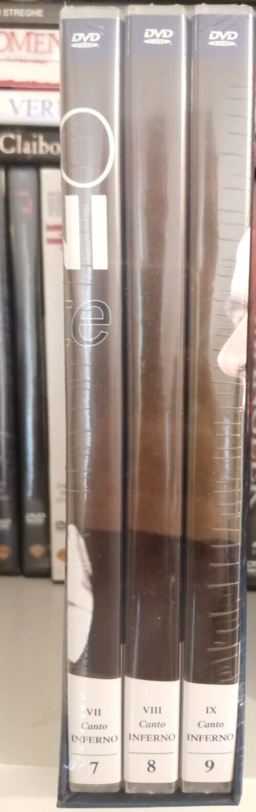 ROBERTO BENIGNI TUTTO DANTE VOLUME 3 COFANETTO NUOVO SIGILLATO