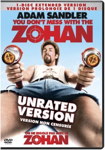 You Dont Mess With The Zohan (Unrated Version) (DVD) Rob Schneider Adam Sandler