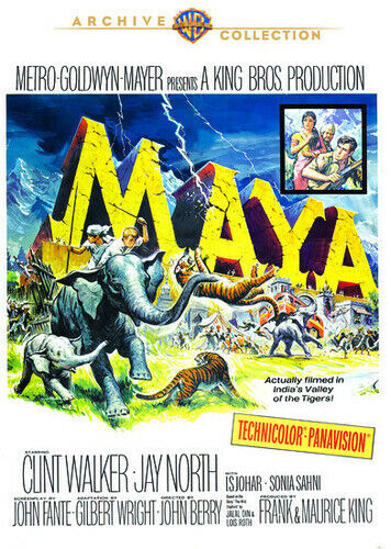Maya DVD (1966) - Clint Walker, Jay North, I. S. Johar , John Bacca