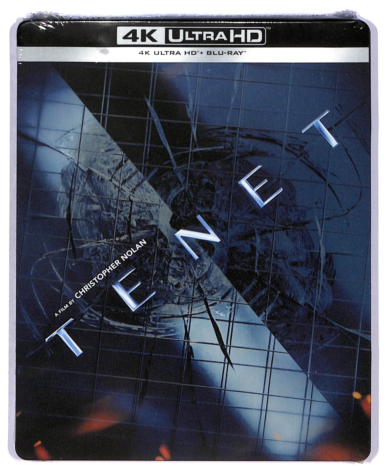 EBOND Tenet 4K ULTRA HD + BLU-RAY Steelbook BLURAY D772667