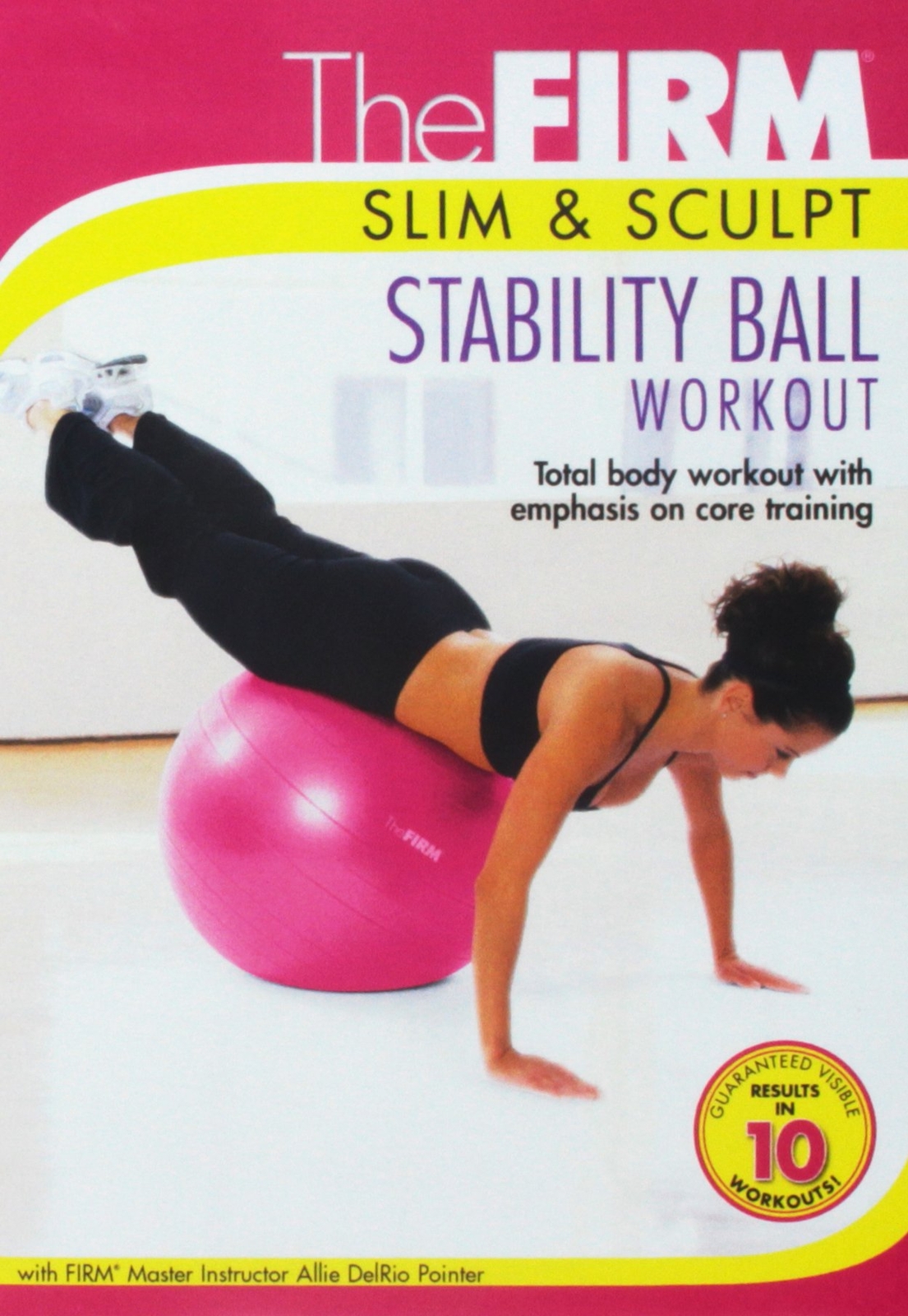 The FIRM: Slim & Sculpt Stability Ball Workout (DVD) Allie DelRio Pointer